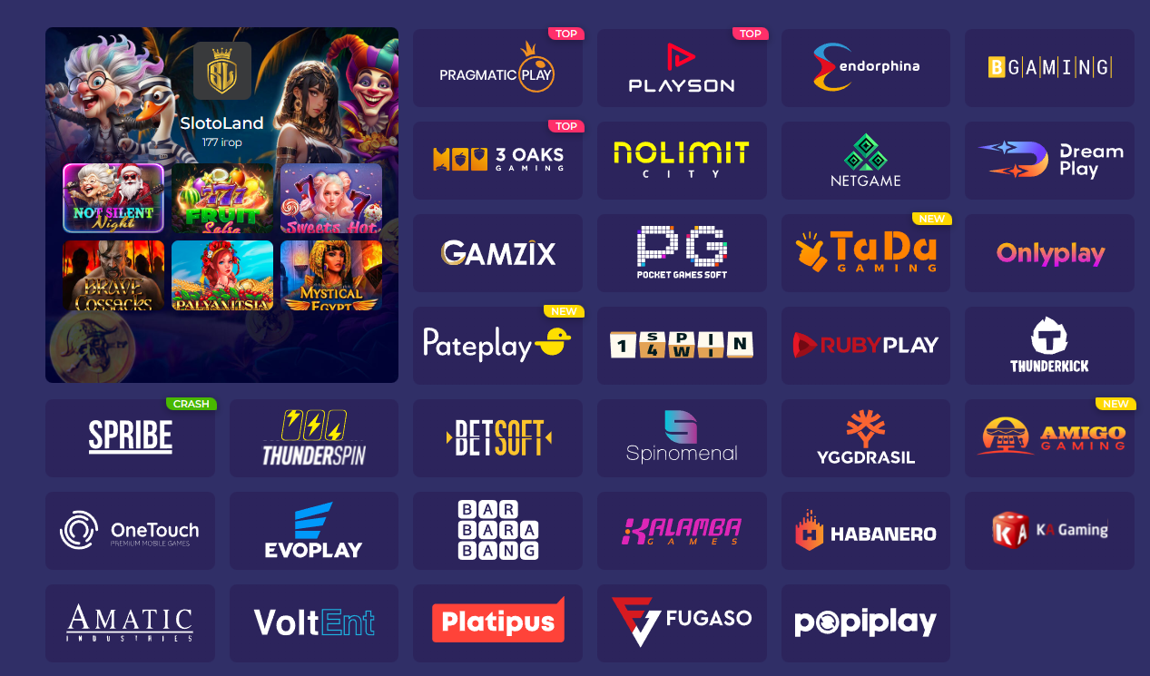 Слотоленд казино